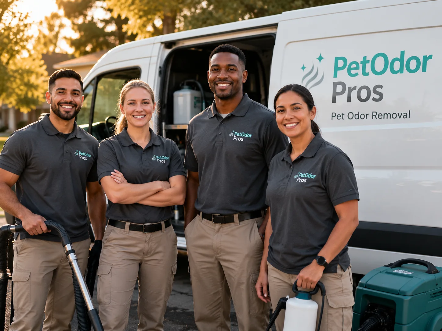 Pet Odor Removal team serving Sterling, PA